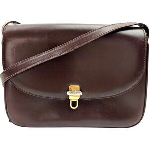 744166BV (L1) Bally Crossbody Bag Brown Leather